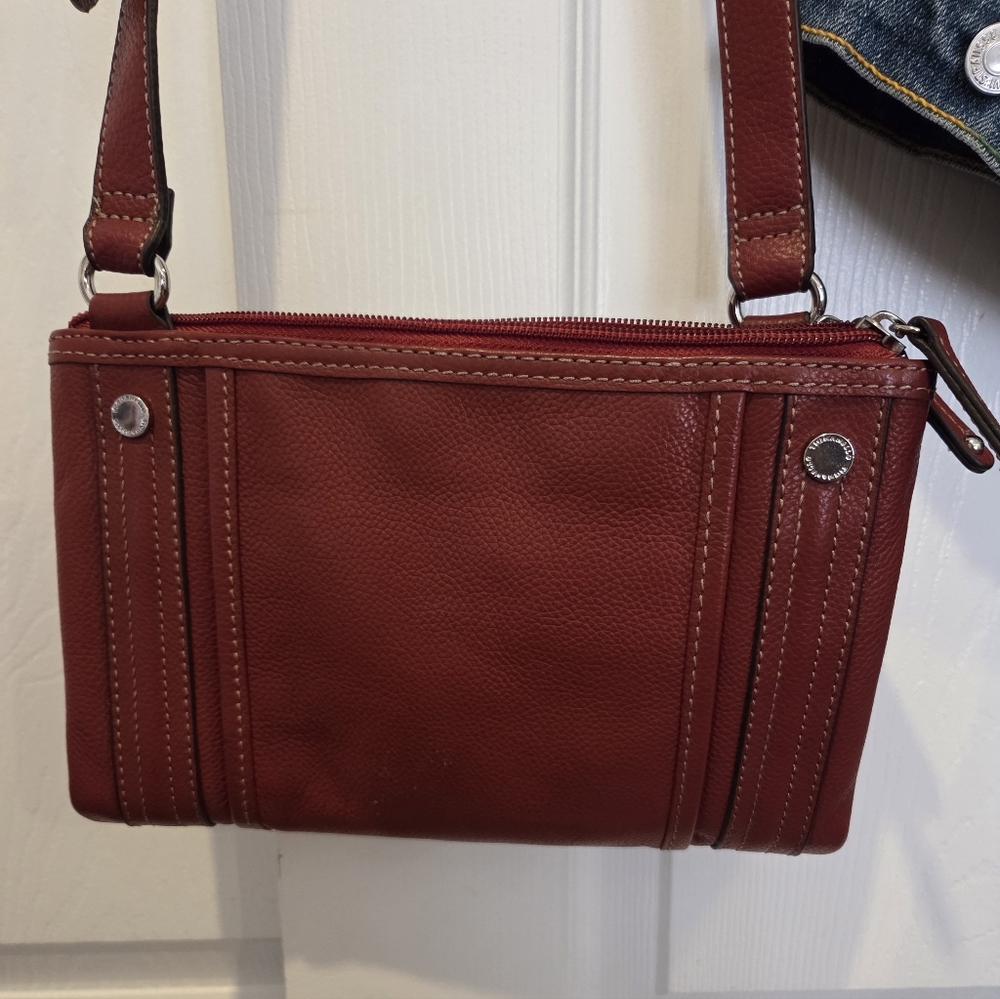 Tignanello Burgundy Purse.